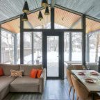 Коттедж (BarnHouse №16 (c камином и кондиционером без купели)), База отдыха Les Holidays