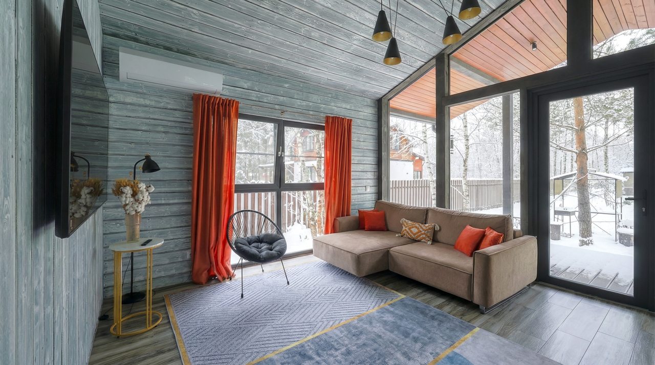 Коттедж (BarnHouse №16 (c камином и кондиционером без купели)), База отдыха Les Holidays