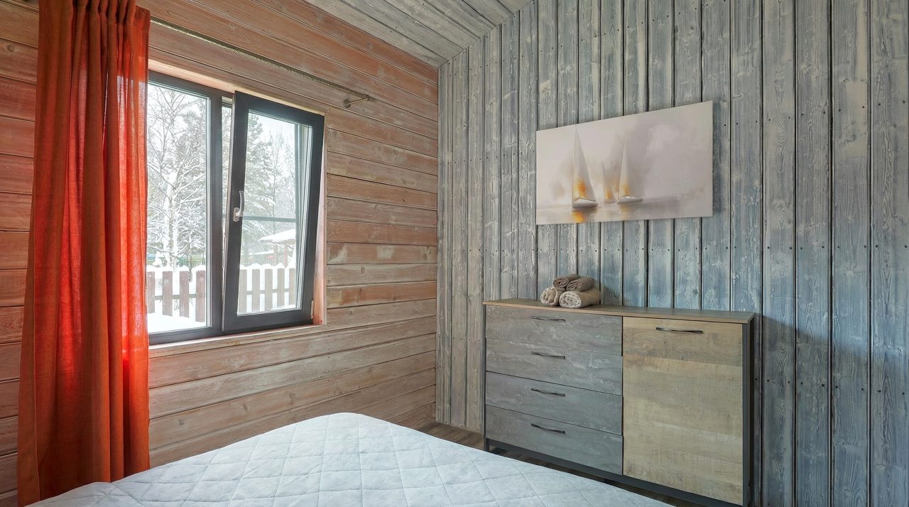 Коттедж (BarnHouse №16 (c камином и кондиционером без купели)), База отдыха Les Holidays