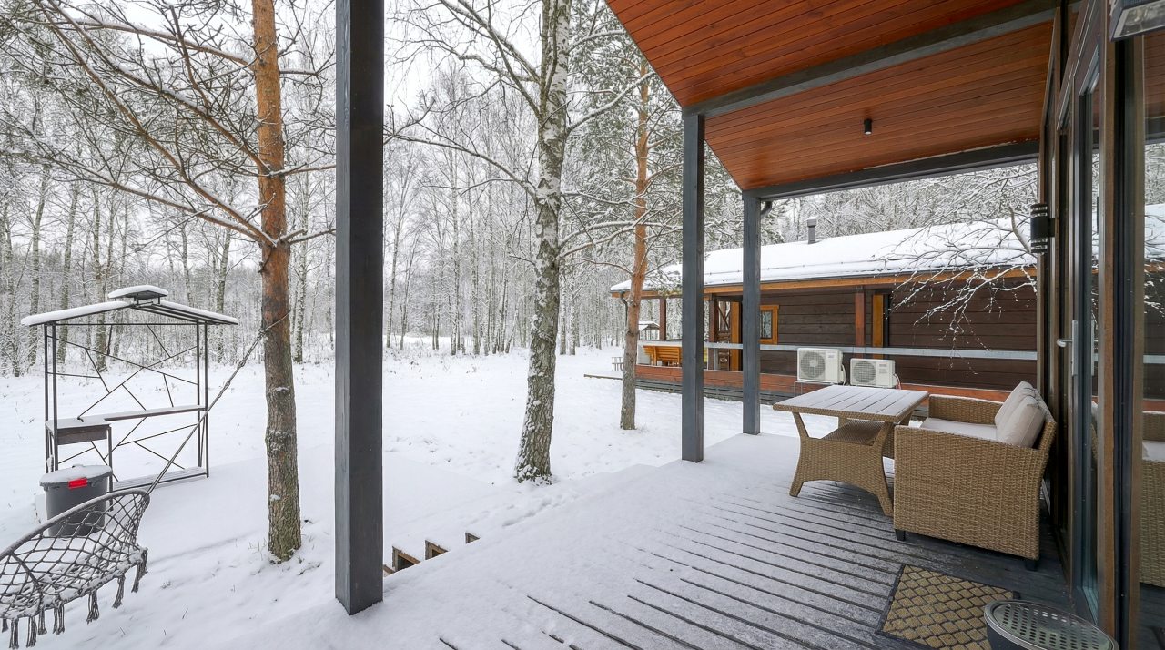 Коттедж (BarnHouse №16 (c камином и кондиционером без купели)), База отдыха Les Holidays