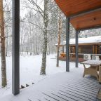 Коттедж (BarnHouse №16 (c камином и кондиционером без купели)), База отдыха Les Holidays