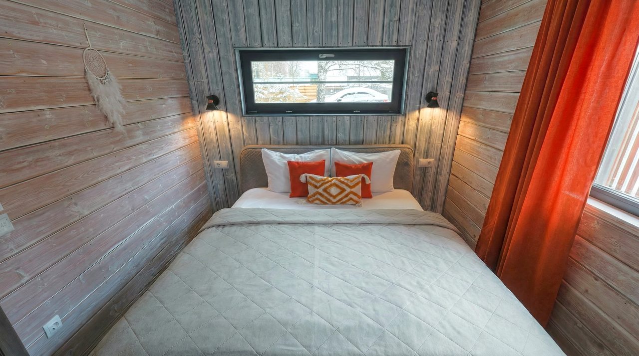 Коттедж (BarnHouse №16 (c камином и кондиционером без купели)), База отдыха Les Holidays