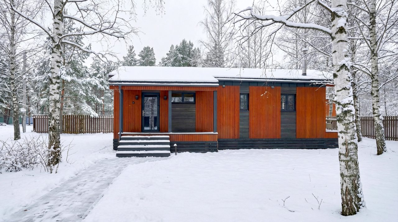 Коттедж (BarnHouse №16 (c камином и кондиционером без купели)), База отдыха Les Holidays