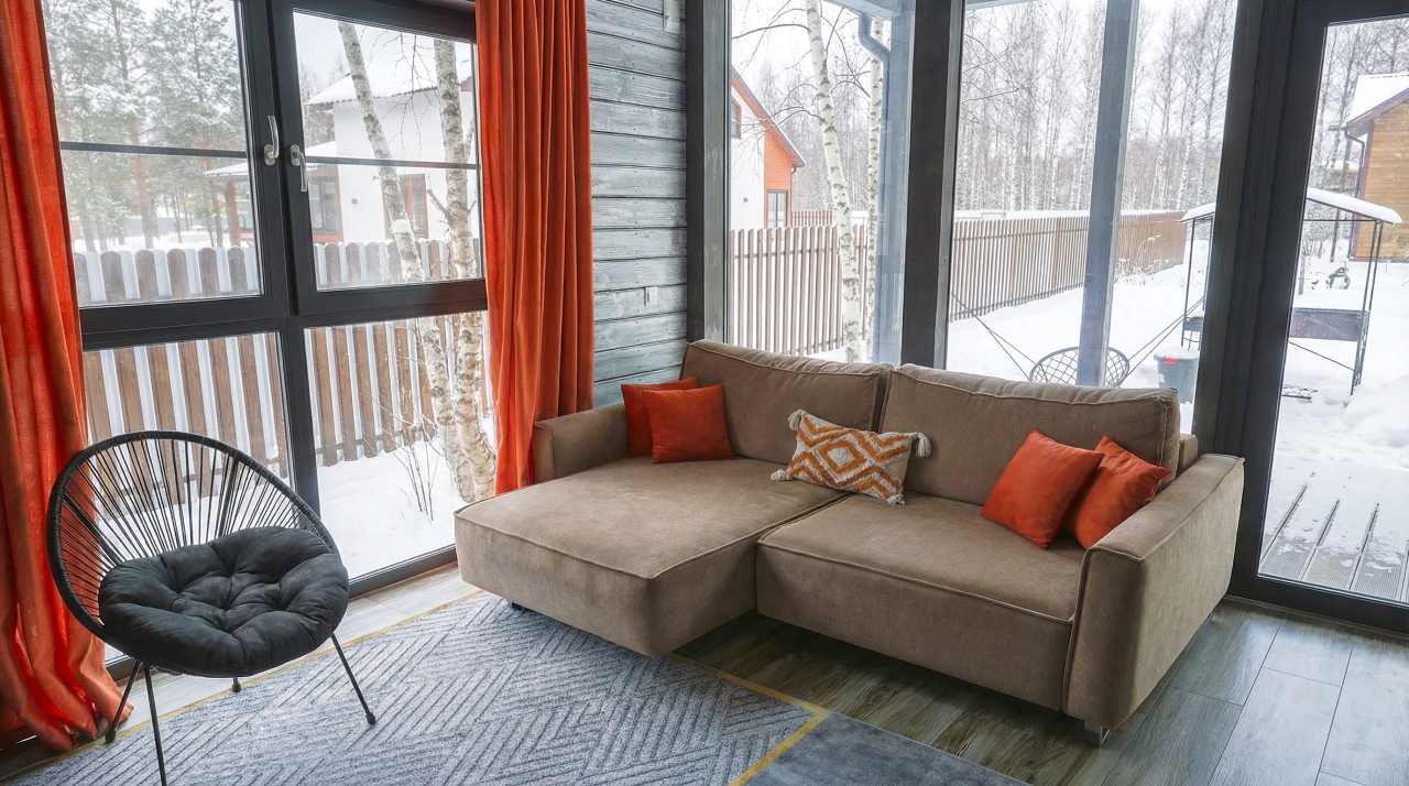 Коттедж (BarnHouse №16 (c камином и кондиционером без купели)), База отдыха Les Holidays