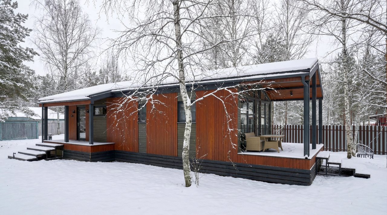 Коттедж (BarnHouse №16 (c камином и кондиционером без купели)), База отдыха Les Holidays