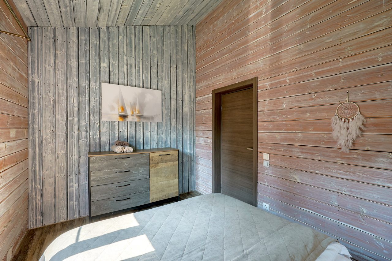 Коттедж (BarnHouse №16 (c камином и кондиционером без купели)), База отдыха Les Holidays