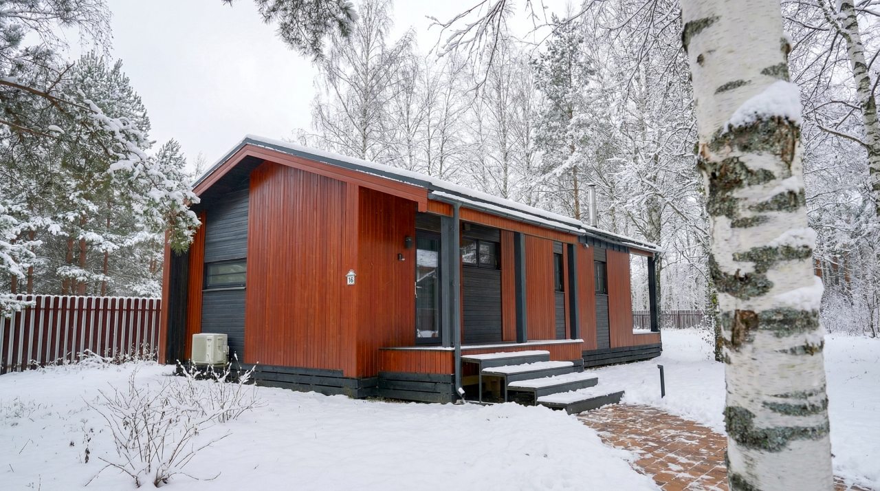 Коттедж (BarnHouse №16 (c камином и кондиционером без купели)), База отдыха Les Holidays