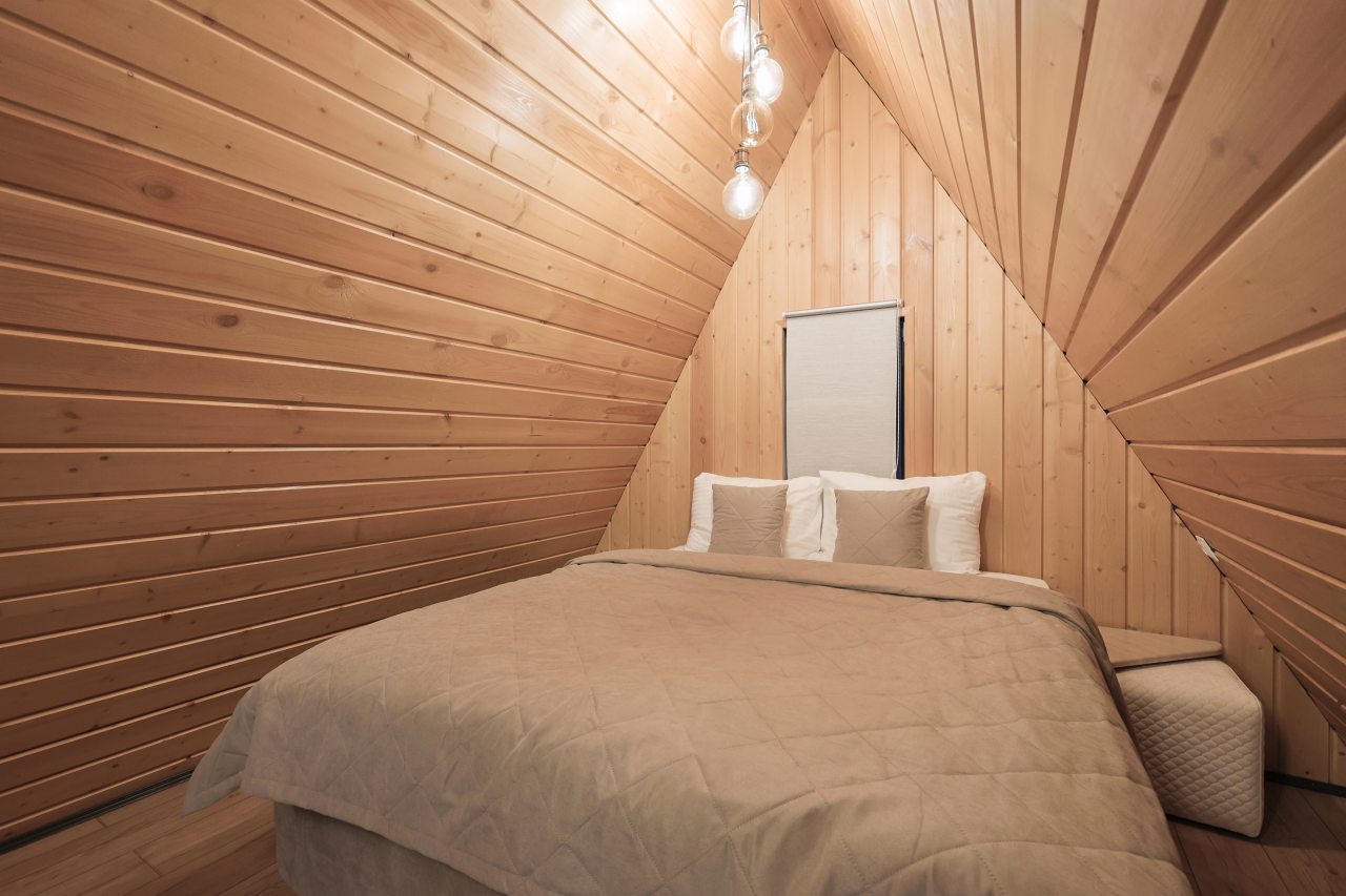 Дом (A-Frame №17 (без купели)), База отдыха Les Holidays