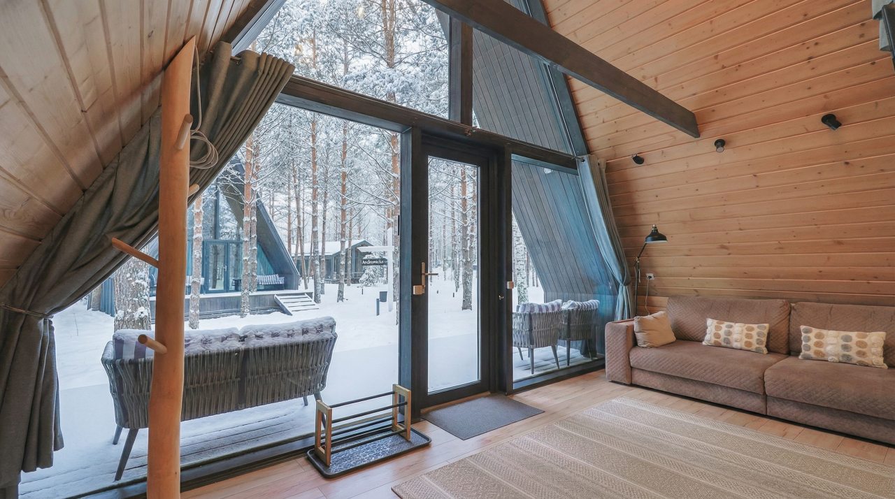 Дом (A-Frame №17 (без купели)), База отдыха Les Holidays