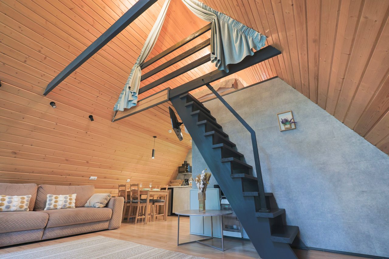 Дом (A-Frame №17 (без купели)), База отдыха Les Holidays