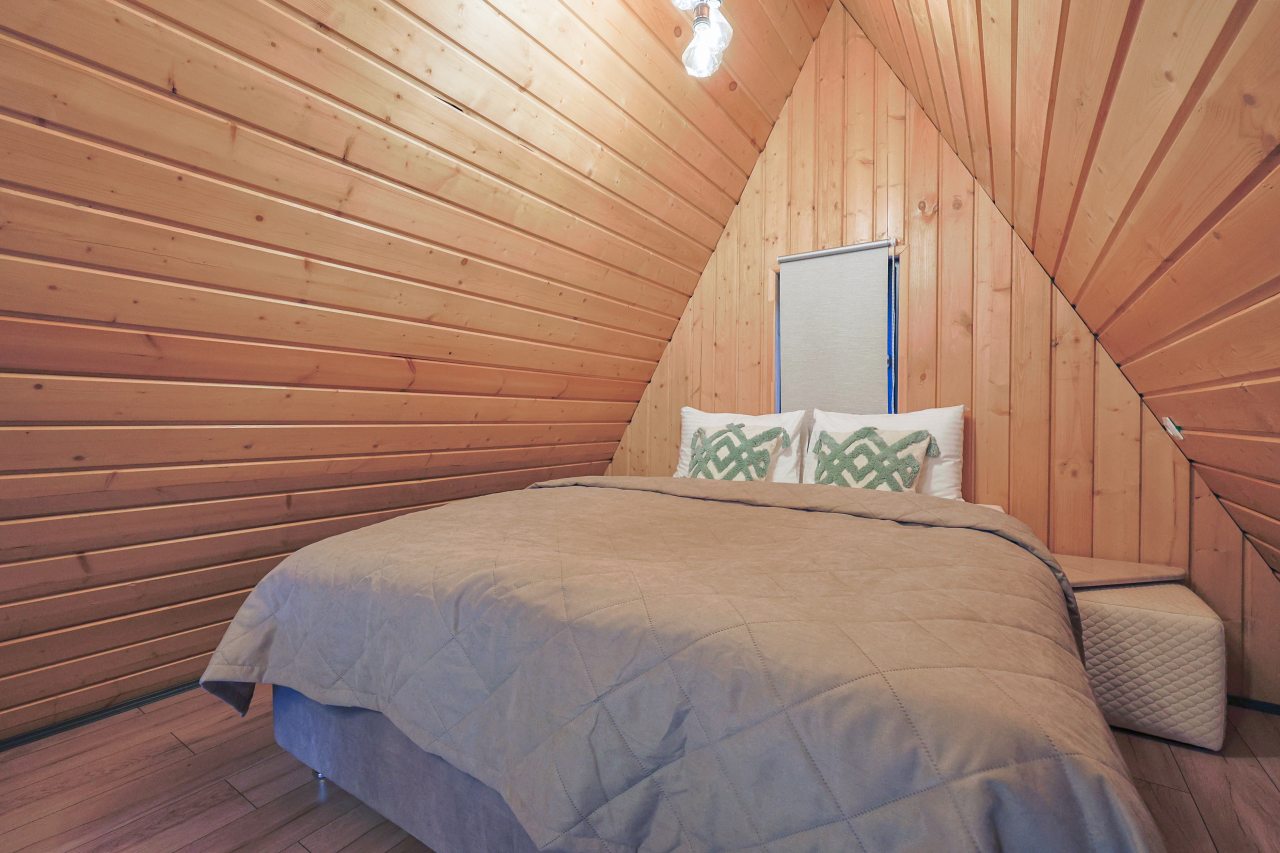 Дом (A-Frame № 18 (без купели)), База отдыха Les Holidays