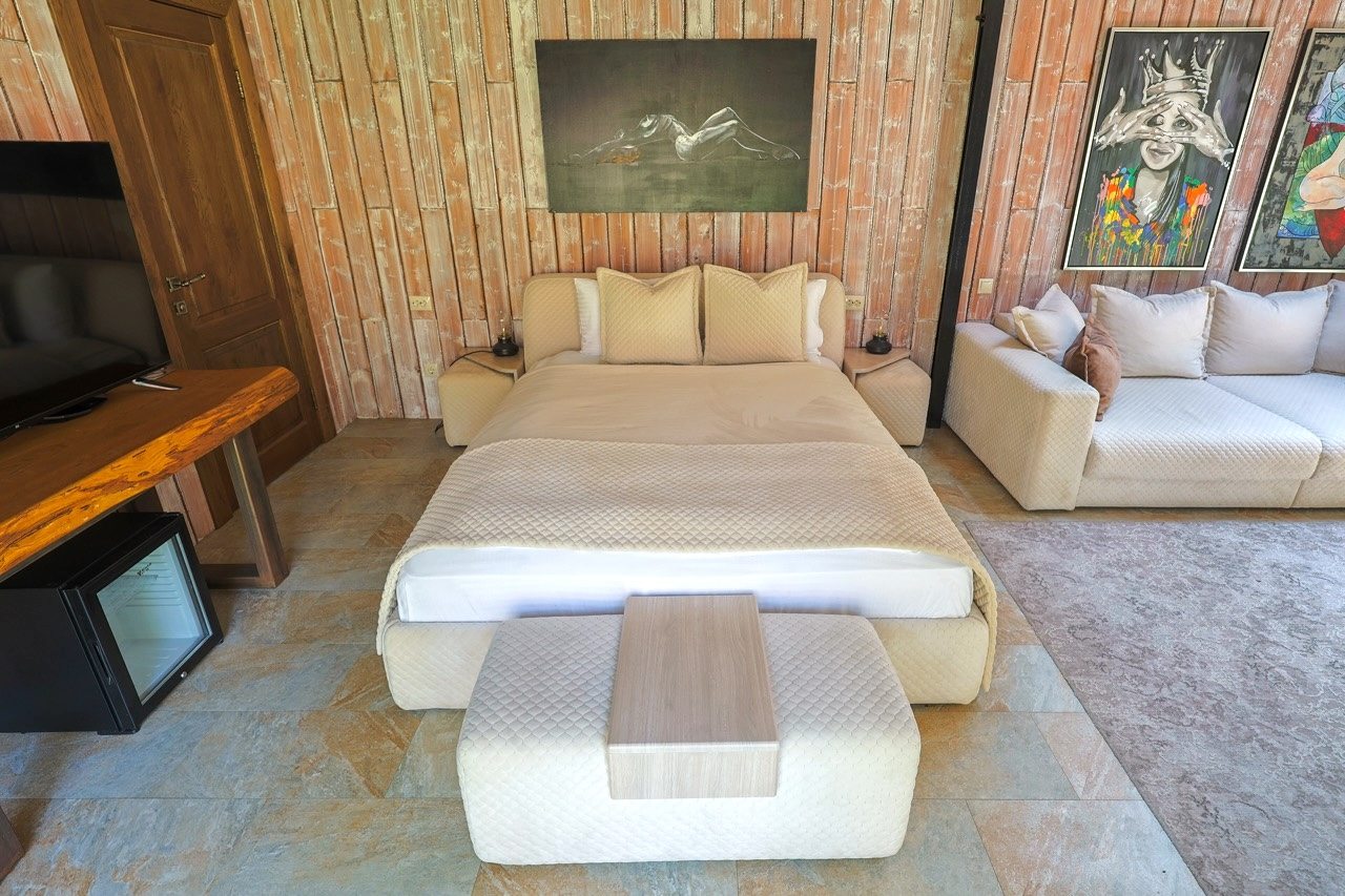 Коттедж (BarnHouse №19 (c камином без купели)), База отдыха Les Holidays