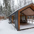 Коттедж (BarnHouse №19 (c камином без купели)), База отдыха Les Holidays