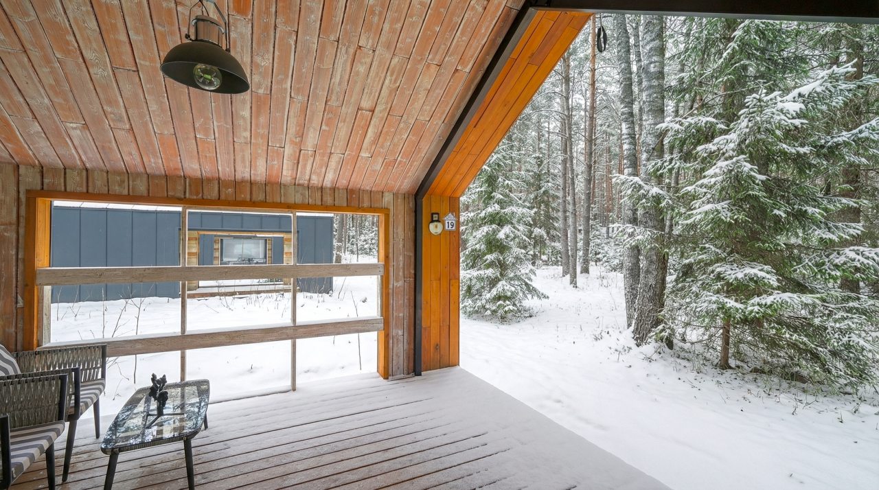 Коттедж (BarnHouse №19 (c камином без купели)), База отдыха Les Holidays