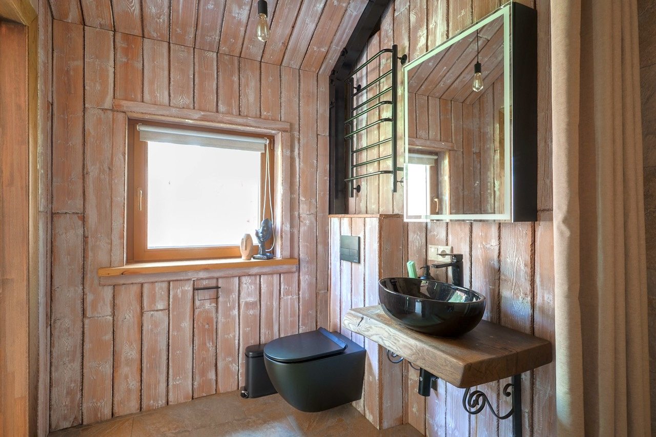 Коттедж (BarnHouse №19 (c камином без купели)), База отдыха Les Holidays