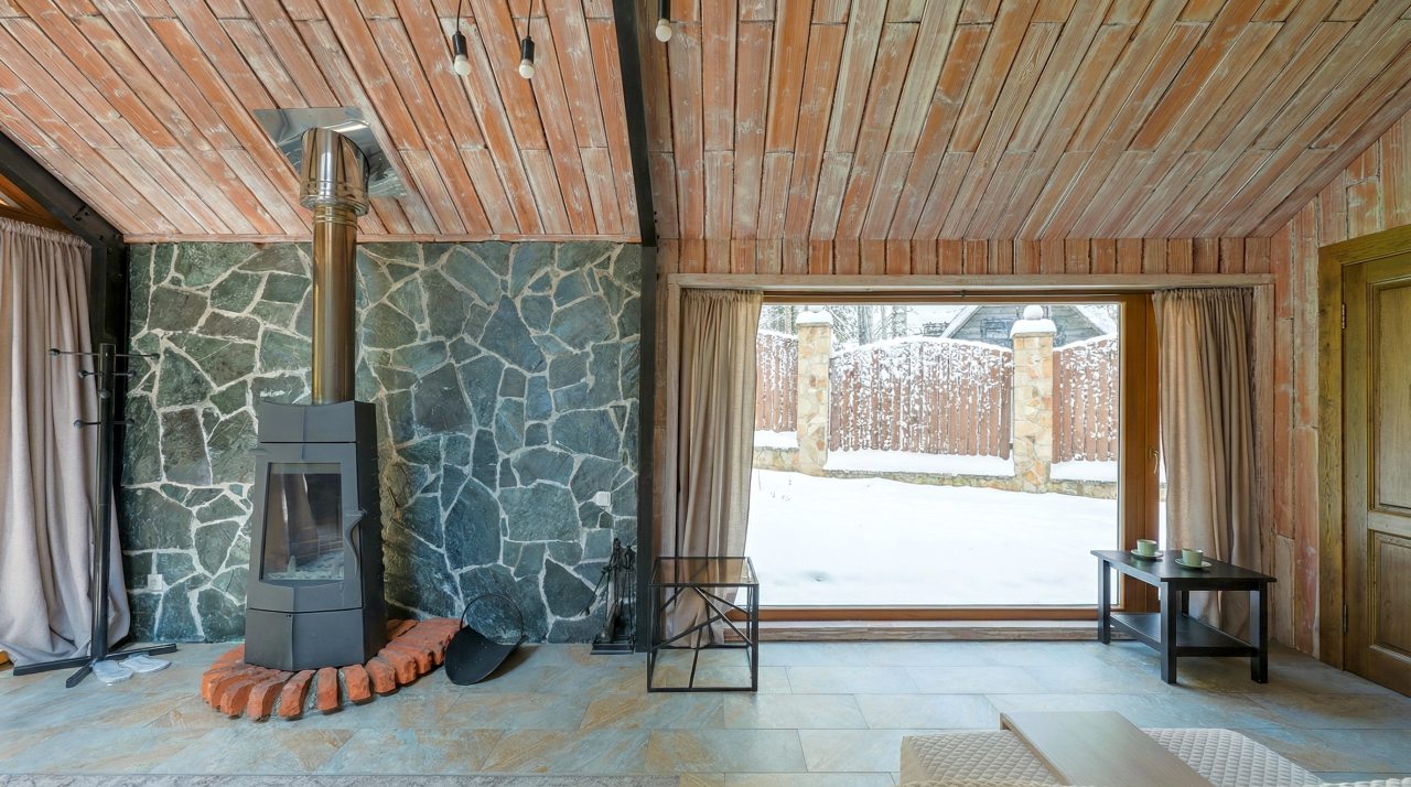 Коттедж (BarnHouse №19 (c камином без купели)), База отдыха Les Holidays