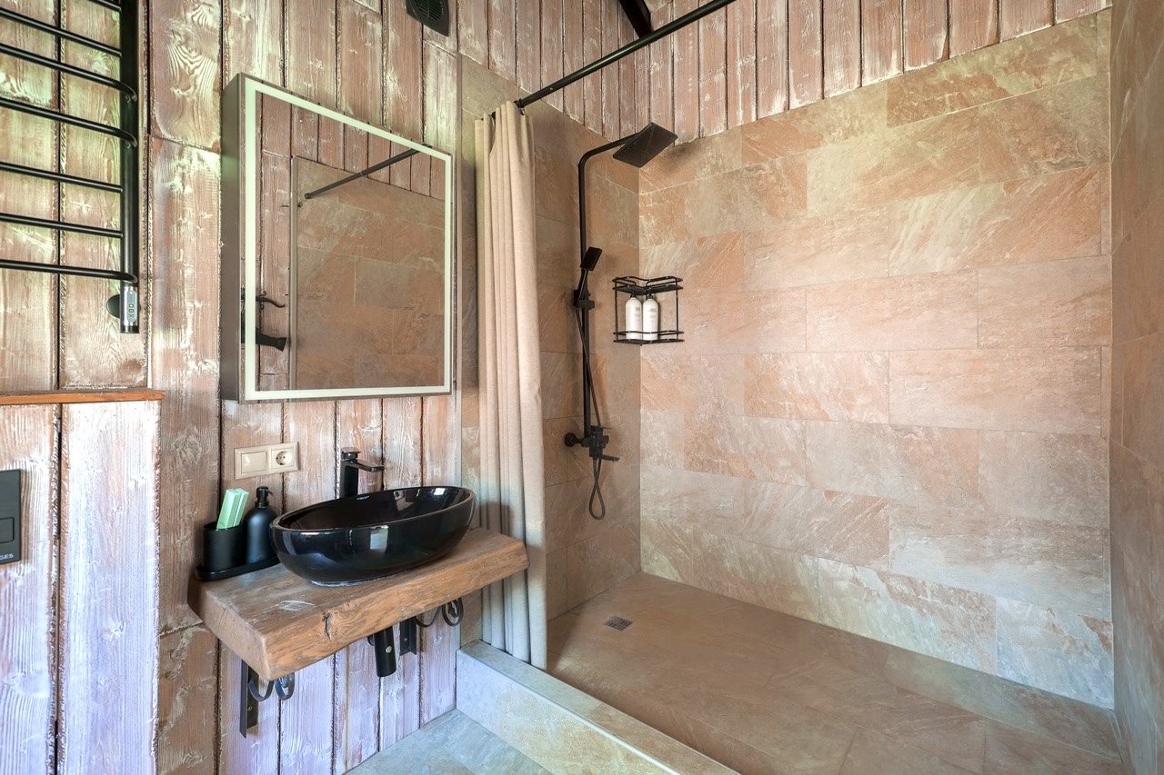 Коттедж (BarnHouse №19 (c камином без купели)), База отдыха Les Holidays