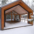 Коттедж (BarnHouse №19 (c камином без купели)), База отдыха Les Holidays