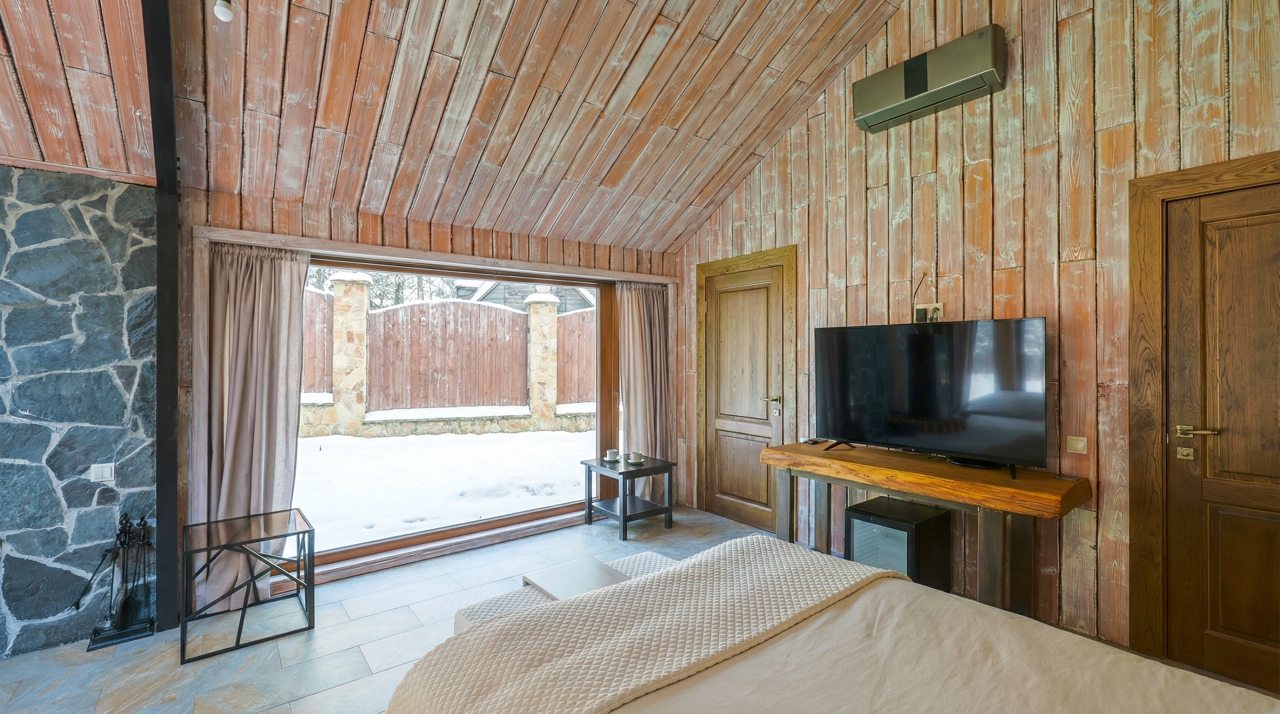 Коттедж (BarnHouse №19 (c камином без купели)), База отдыха Les Holidays