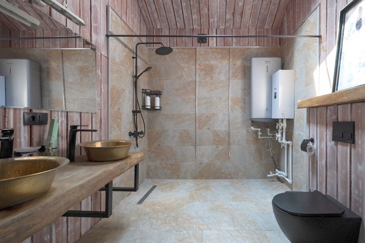 Коттедж (BarnHouse №20 (c камином без купели)), База отдыха Les Holidays