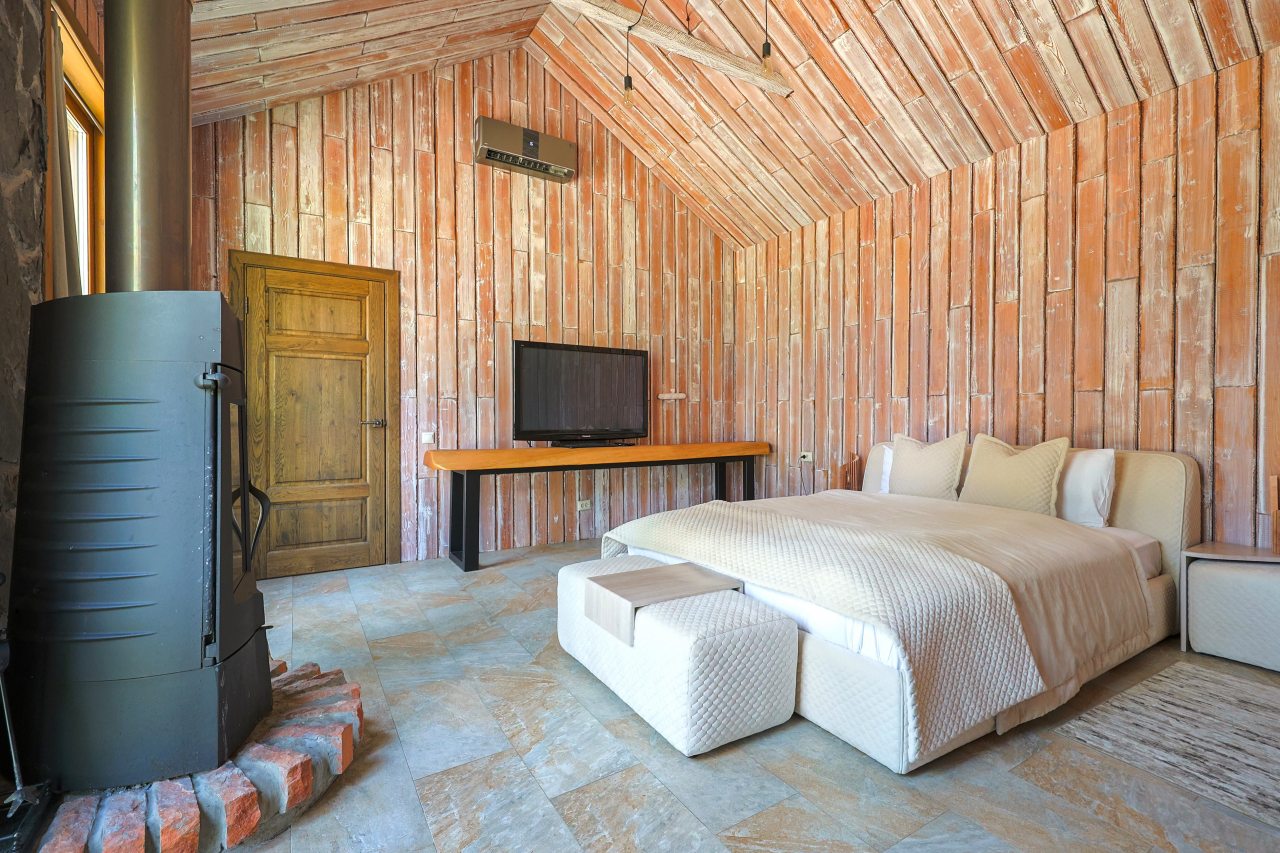 Коттедж (BarnHouse №20 (c камином без купели)), База отдыха Les Holidays