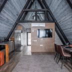 Дом (A-Frame №21 (с камином без купели)), База отдыха Les Holidays