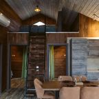 Коттедж (BarnHouse №22 с камином и кондиционером (без купели)), База отдыха Les Holidays