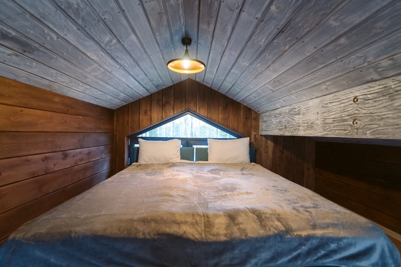 Коттедж (BarnHouse №22 с камином и кондиционером (без купели)), База отдыха Les Holidays