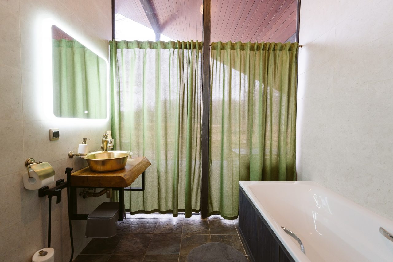 Коттедж (BarnHouse №22 с камином и кондиционером (без купели)), База отдыха Les Holidays