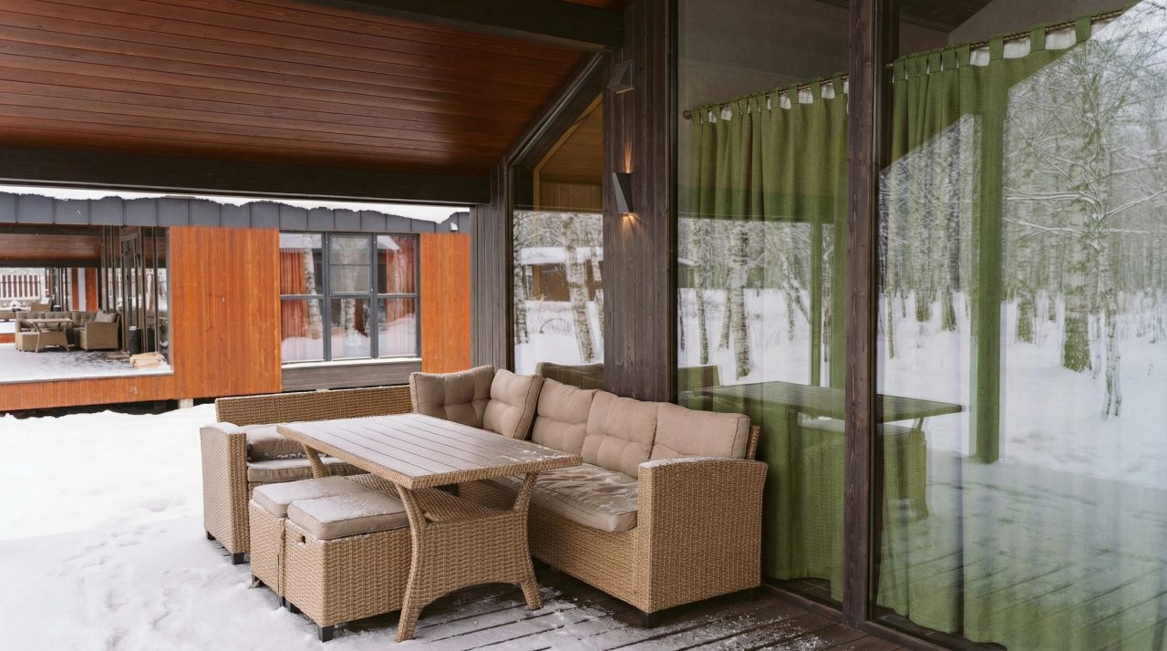 Коттедж (BarnHouse №22 с камином и кондиционером (без купели)), База отдыха Les Holidays