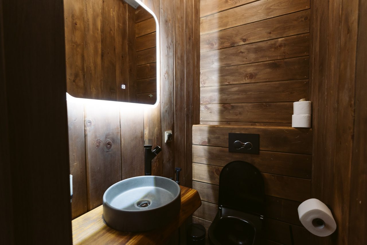 Коттедж (BarnHouse №22 с камином и кондиционером (без купели)), База отдыха Les Holidays