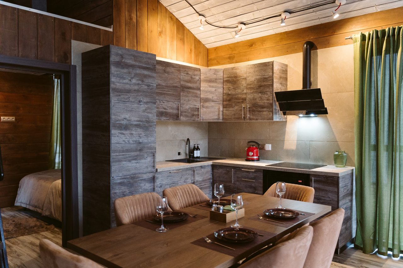 Коттедж (BarnHouse №22 с камином и кондиционером (без купели)), База отдыха Les Holidays