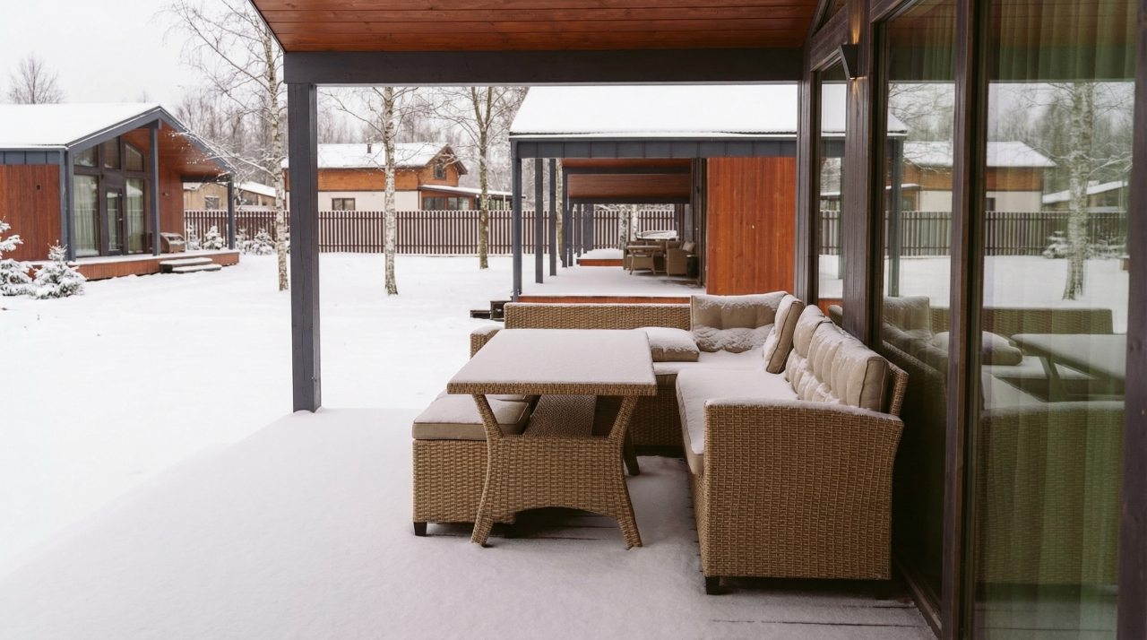 Коттедж (BarnHouse №22 с камином и кондиционером (без купели)), База отдыха Les Holidays