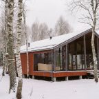 Коттедж (BarnHouse №22 с камином и кондиционером (без купели)), База отдыха Les Holidays