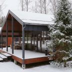 Коттедж (BarnHouse №22 с камином и кондиционером (без купели)), База отдыха Les Holidays