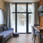 Мини-дом (Scandi №23 (с террасой и купелью)), База отдыха Les Holidays