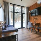 Мини-дом (Scandi №23 (с террасой и купелью)), База отдыха Les Holidays