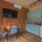 Мини-дом (Scandi №23 (с террасой и купелью)), База отдыха Les Holidays