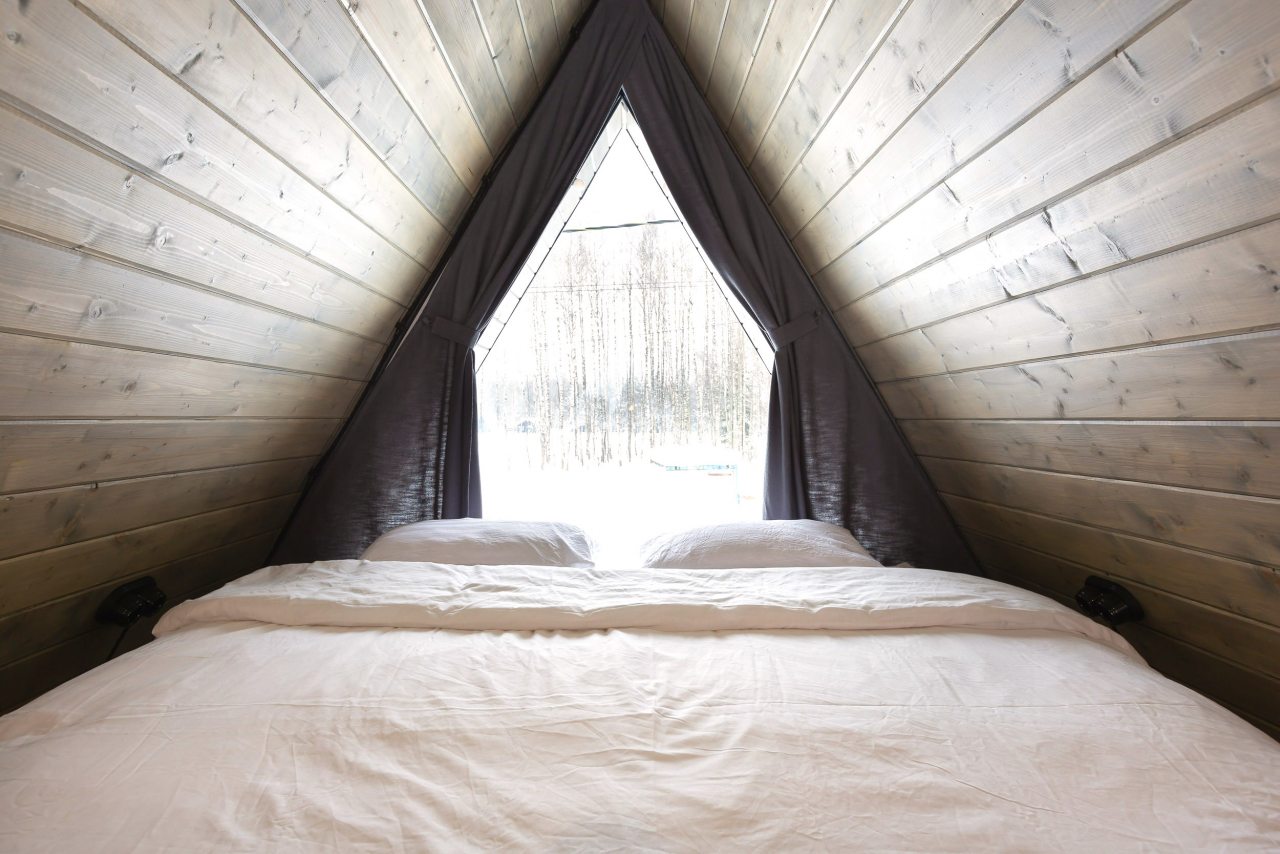 Дом (A-Frame №5 (с купелью)), База отдыха Les Holidays