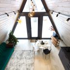 Дом (A-Frame №5 (с купелью)), База отдыха Les Holidays