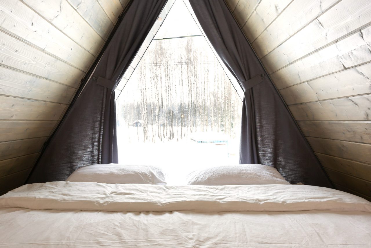 Дом (A-Frame №5 (с купелью)), База отдыха Les Holidays