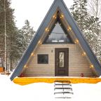 Дом (A-Frame №5 (с купелью)), База отдыха Les Holidays