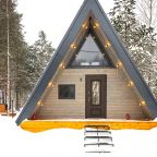 Дом (A-Frame №5 (с купелью)), База отдыха Les Holidays