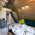 Дом (A-Frame №5 (с купелью)), База отдыха Les Holidays