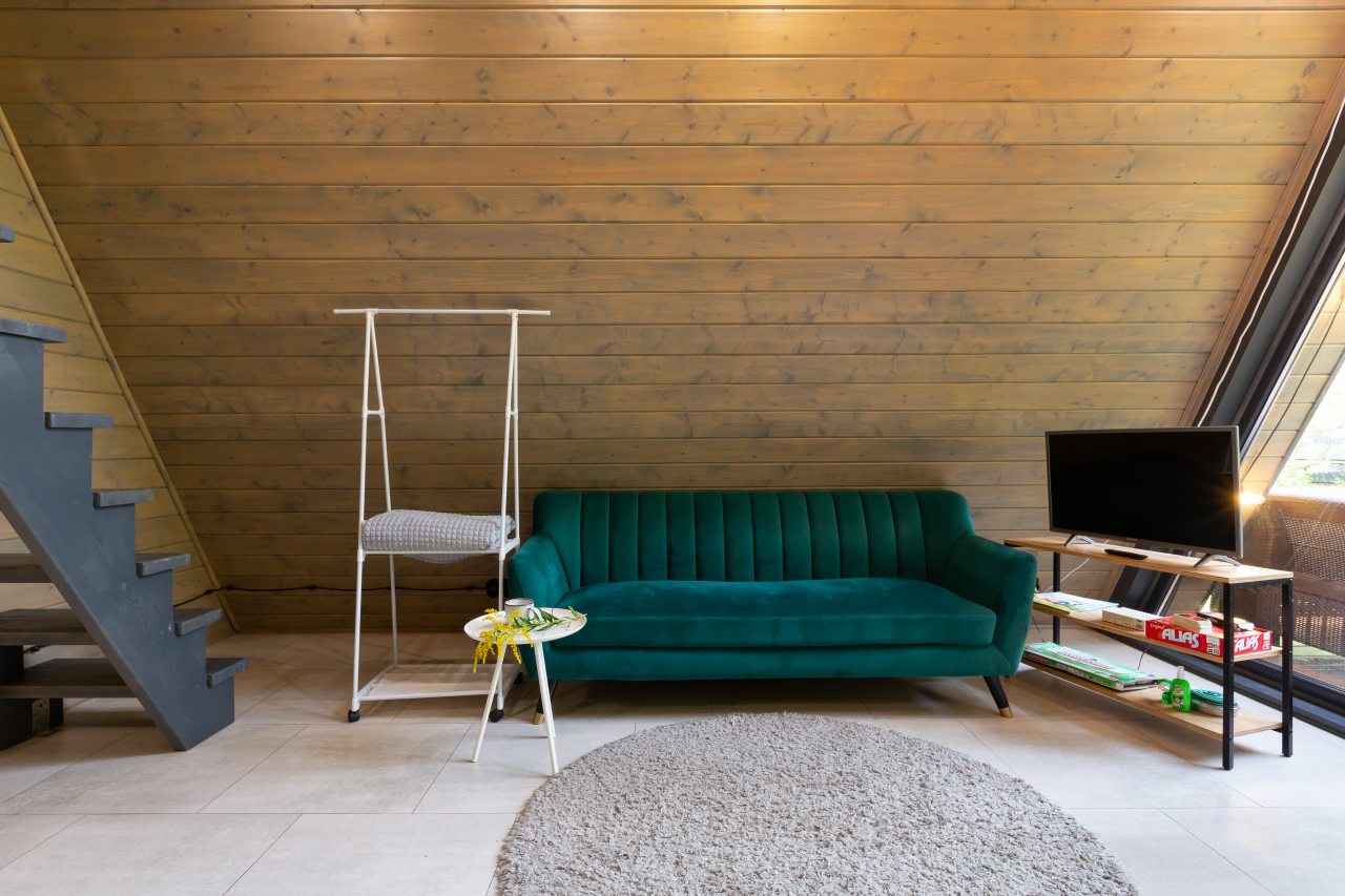 Дом (A-Frame №5 (с купелью)), База отдыха Les Holidays