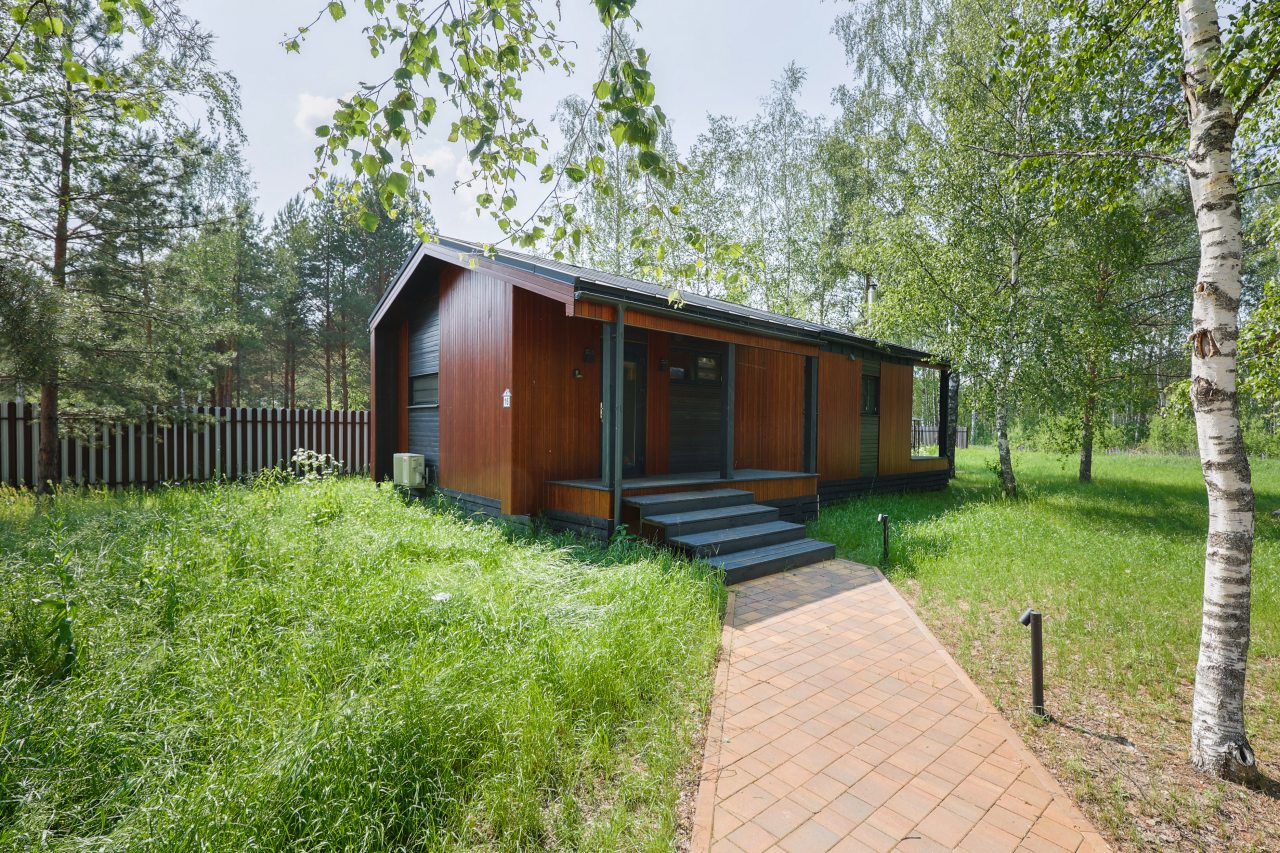 Коттедж (BarnHouse №16 (c камином и кондиционером без купели)), База отдыха Les Holidays