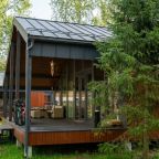 Коттедж (BarnHouse №22 с камином и кондиционером (без купели)), База отдыха Les Holidays