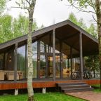 Коттедж (BarnHouse №22 с камином и кондиционером (без купели)), База отдыха Les Holidays