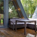 Дом (A-Frame №5 (с купелью)), База отдыха Les Holidays