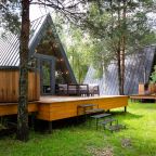 Дом (A-Frame №5 (с купелью)), База отдыха Les Holidays